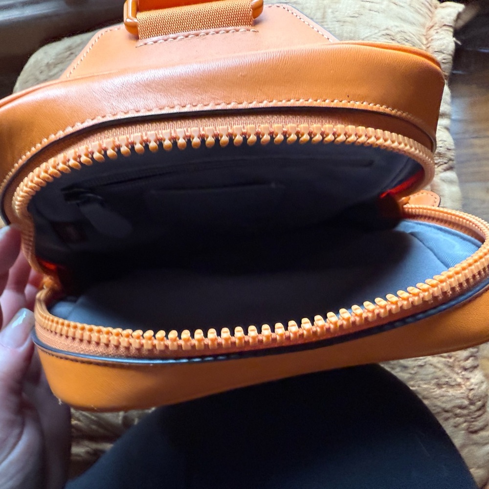 Coach Men's Orange Messenger Bag - Picture 3 of 3